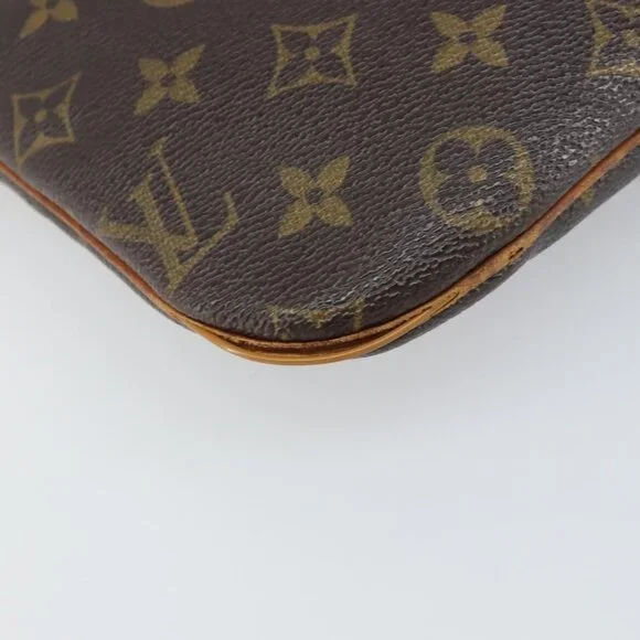 Authentic LOUIS VUITTON Monogram Pochette Bosphore Shoulder Bag M40044 LV - Picture 6 of 16